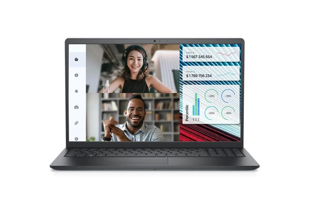 Dell Vostro 3520 Intel Core i5-1235u - 4GB DDR4, 256GB SSD, 15.6" FHD 120Hz 12th Generation / Black