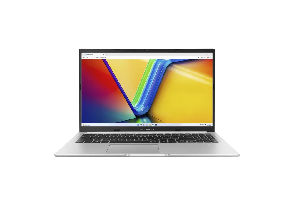ASUS Laptop VivoBook Core i3-1215U 4GB DDR4 / 256GB SSD M.2 12th Generation Icelight Silver