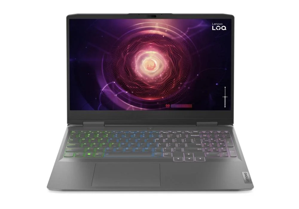 Lenovo NEW LOQ Gaming (2023) 12Gen i5-12450H, 8GB DDR5, 512GB SSD & RTX 2050 & 15.6" FHD IPS 144Hz Display With Original Mouse - Storm Grey