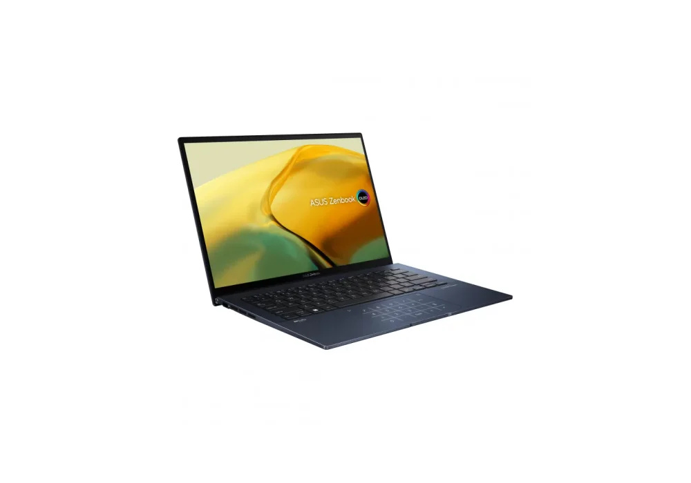 Laptop ASUS Zenbook 14 OLED, Intel® Core™ i7-1260P 12Gen, 8GB DDR4, 512GB SSD, Iris Xe, 14" OLED (WQXGA+), Windows 11 home, Ponder Blue