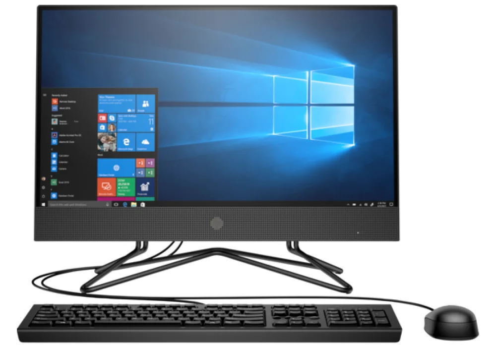 HP 200 G4 22 All-in-One PC AIO Core I3 12th Generation 1TB Non Touch IRON GREY