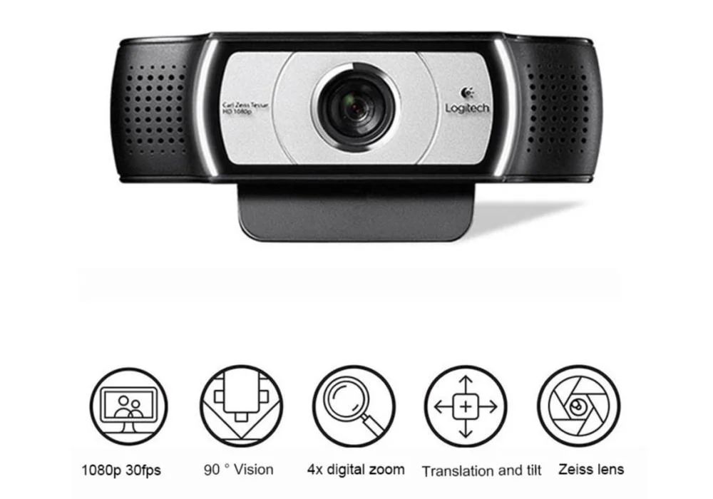 Logitech Webcam C930e 1080P Microsoft Lync 2013 & Skype Certified