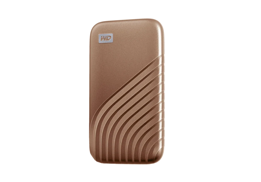 WD 500GB My Passport External SSD Gold