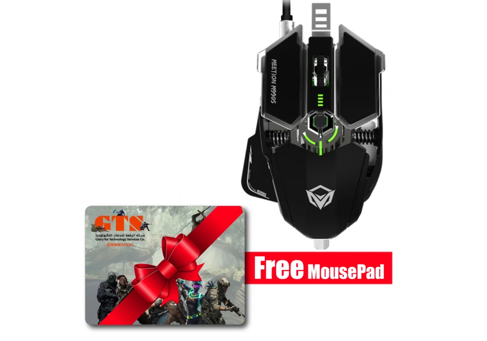 RGB Programmable Gaming Mouse Wired M990S Black