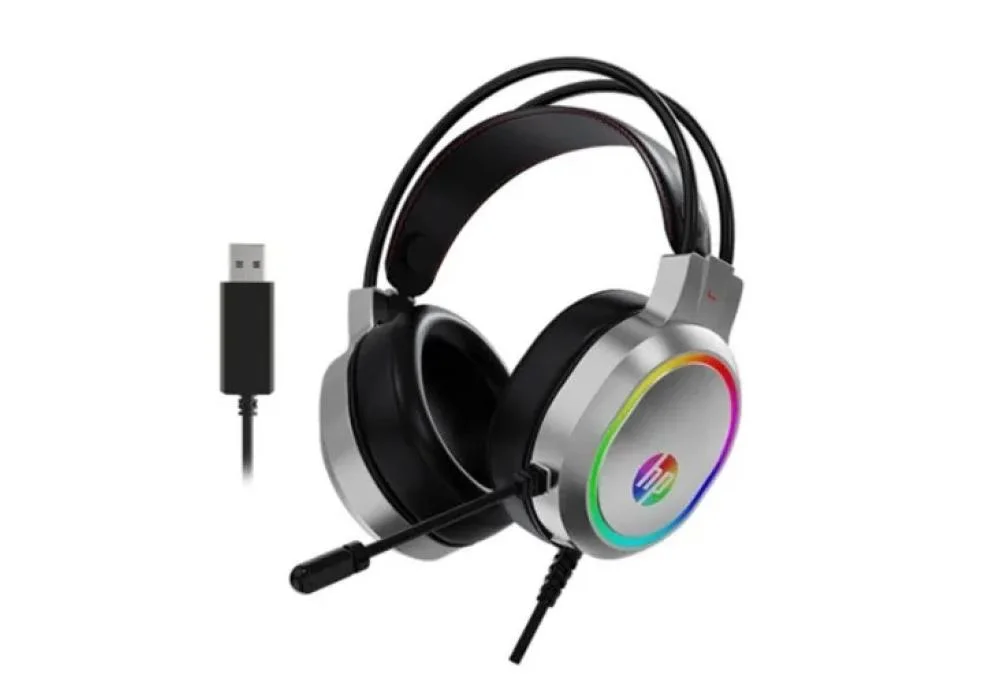 HP DHE-8012U Wired Gaming RGB Luminous - USB