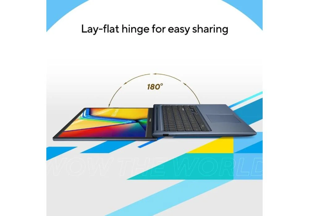 Laptop ASUS Vivobook 15 (X1504VA) | Intel® Core™ i3-1315U Processor, 8GB DDR4, 512GB M.2, Quiet Blue | 13th Generation