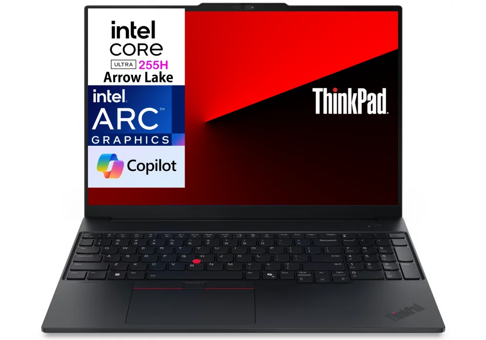 NEW Laptop Lenovo ThinkPad E16 Gen 3 | Intel® Core™ Ultra 7 255H 16 Core, Up to 5.1GHz Intel® Arc™ 140T GPU 16GB DDR5 5600 16" WUXGA With Casual Toploader 2 Years Warranty